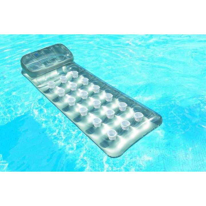 Matrace Intex stříbrná 188 × 71 cm