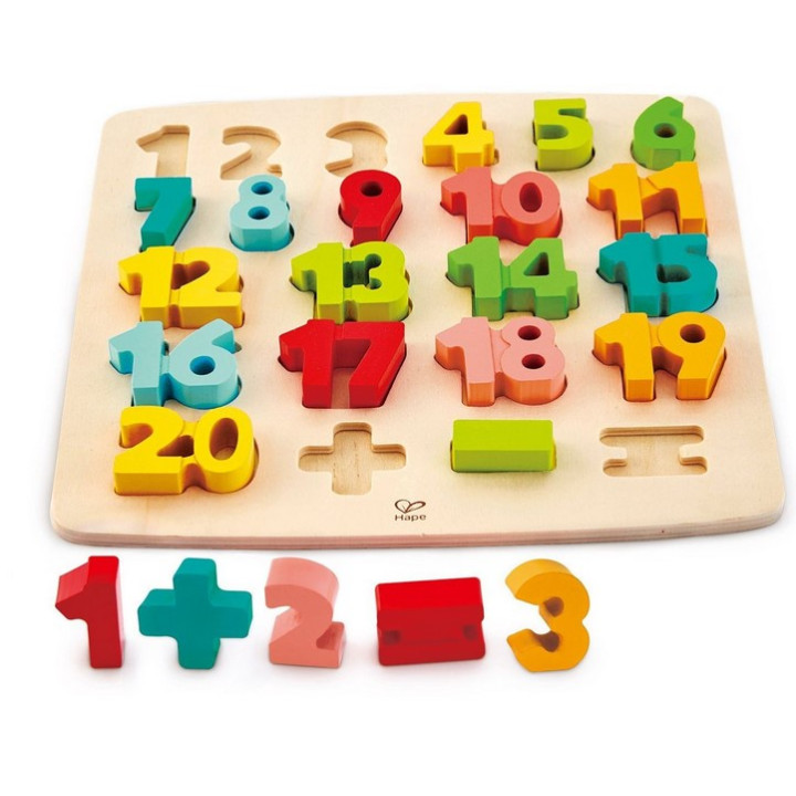 Hape Puzzle číslice
