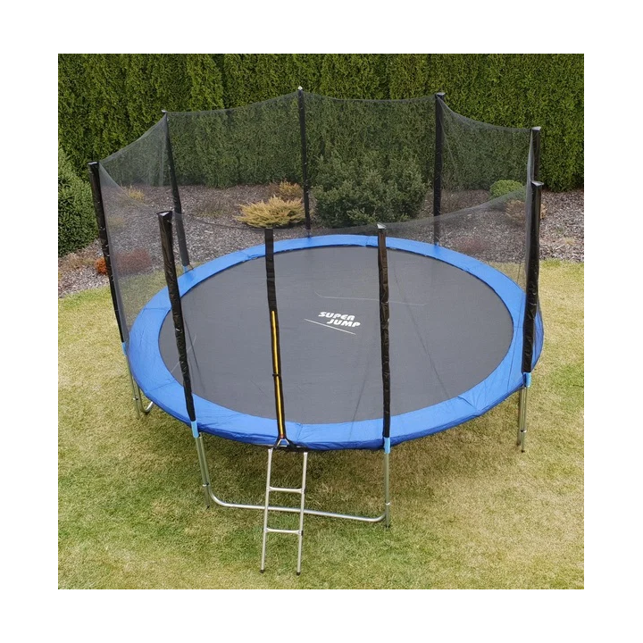 SuperJump Trampolína 400 cm + ochranná síť + žebřík