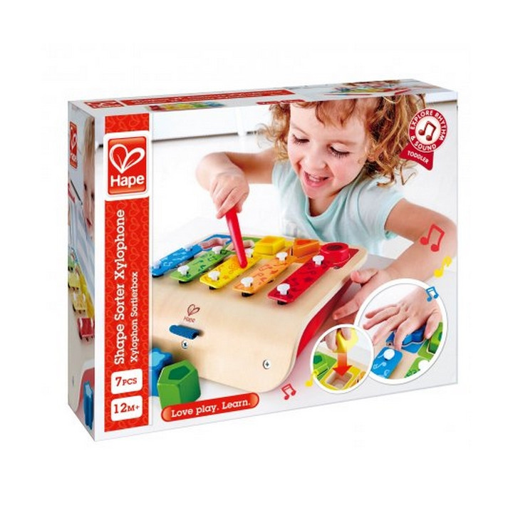 Hape Prostrkávadlo Xylofon
