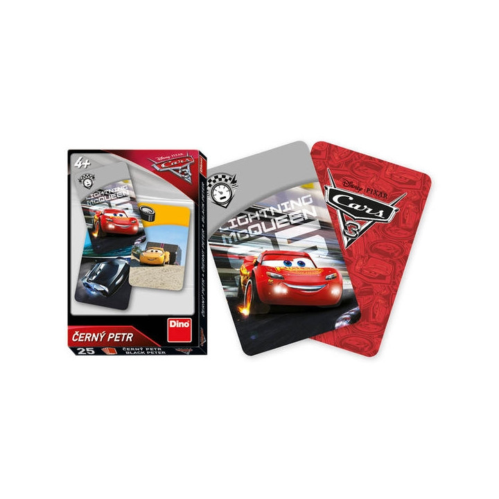 Walt Disney CARS 3: Černý Petr karty
