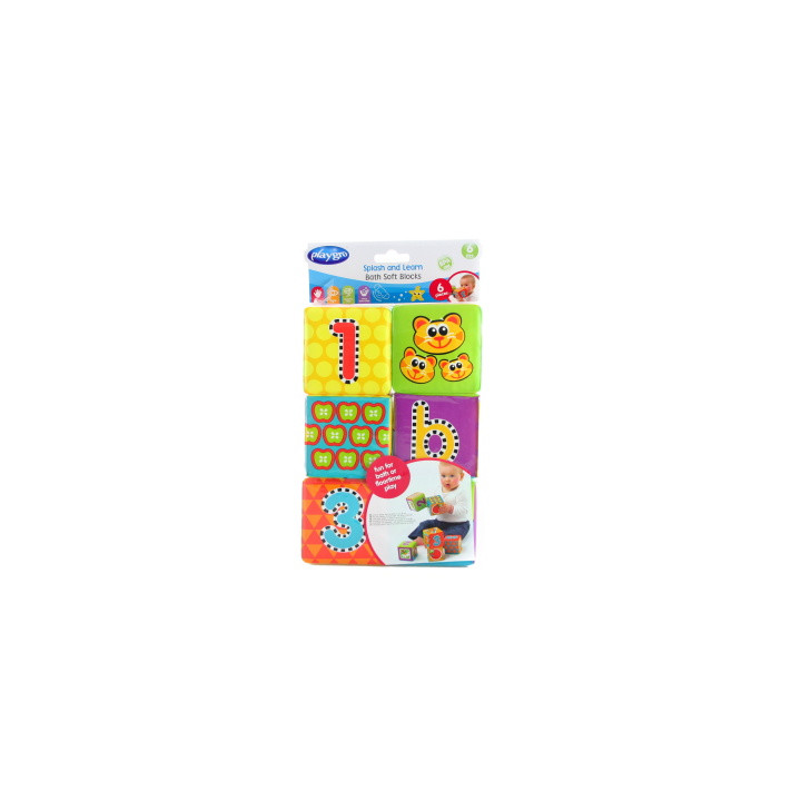 Playgro - Měkké pěnové kostky nové 6ks