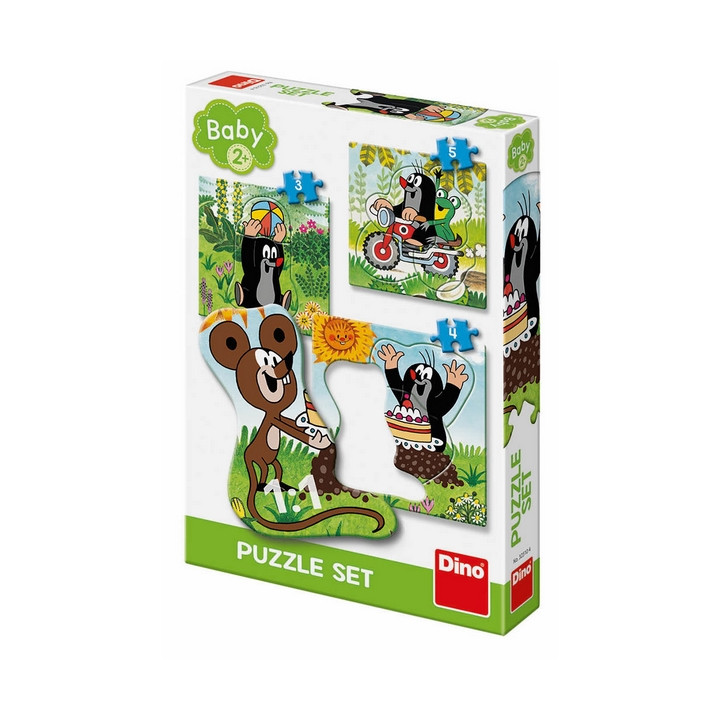 Krtek na louce 3-5 baby puzzle