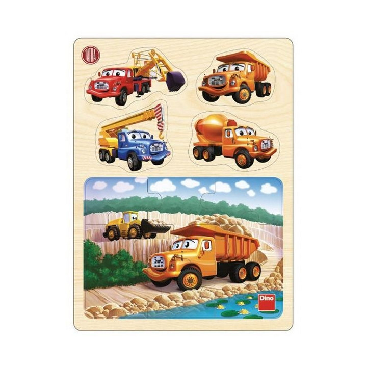 Tatra v lomu dřev. Puzzle