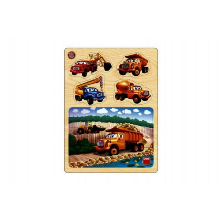Tatra v lomu dřev. Puzzle