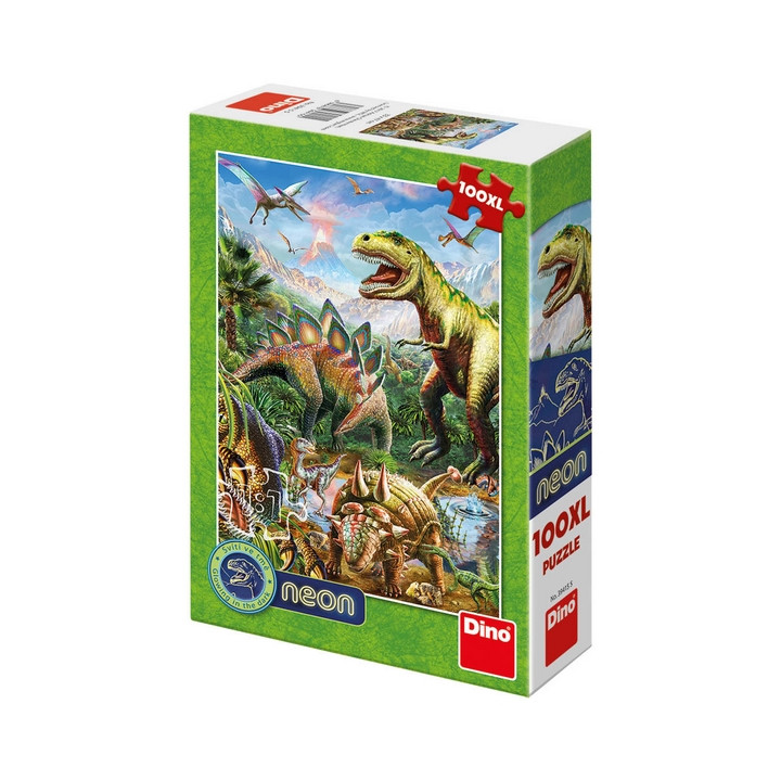 Svět dinosaurů 100DXL neon