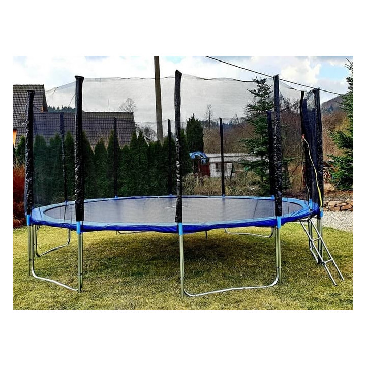SuperJump Trampolína 500 cm + ochranná síť + žebřík