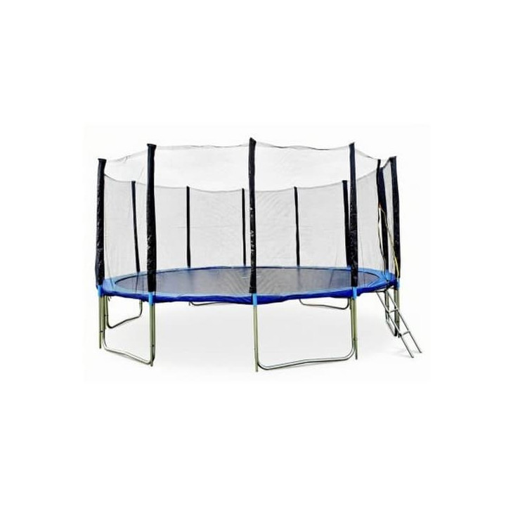 SuperJump Trampolína 500 cm + ochranná síť + žebřík