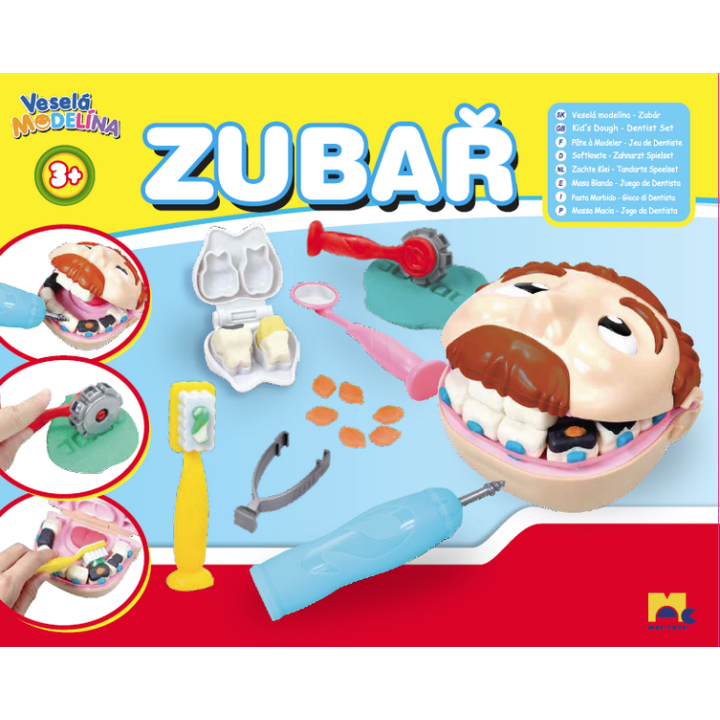 Veselá modelína Zubař