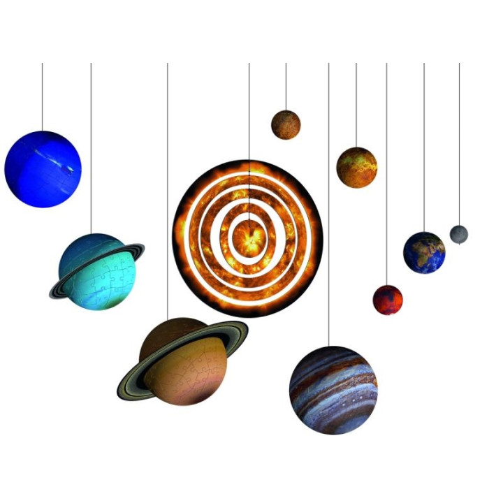 Planetární soustava  522 dílků 3D