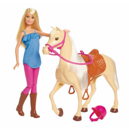 Barbie panenka s koněm