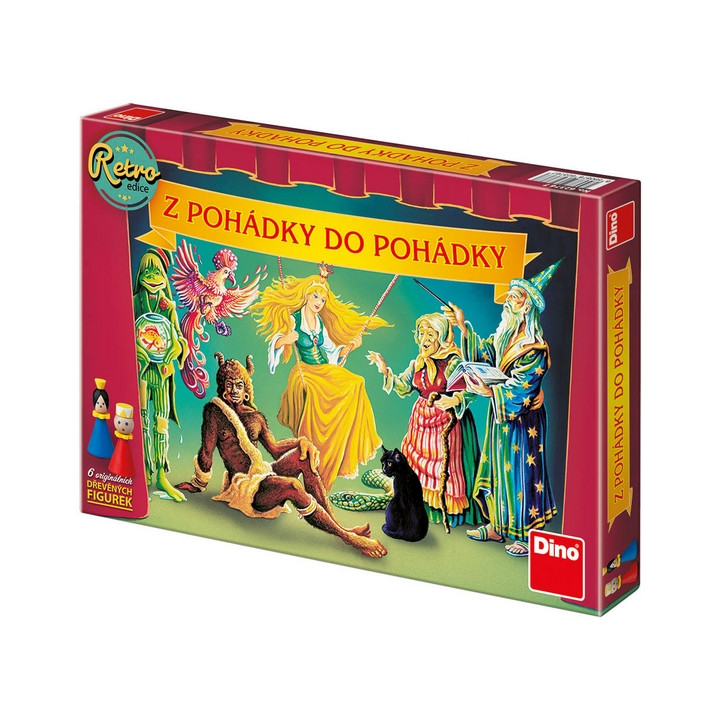 Dětská hra Z pohádky do pohádky retro edice
