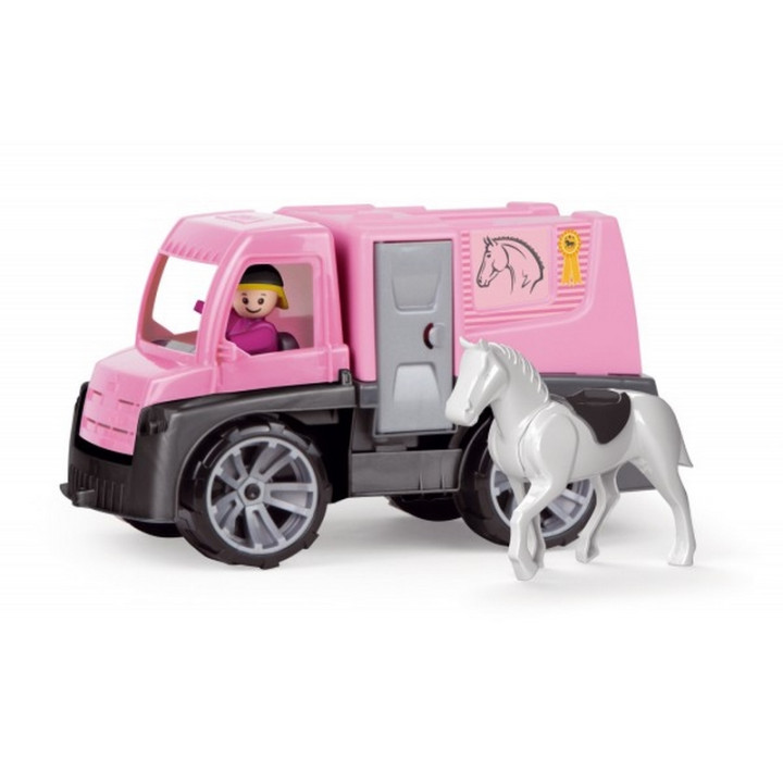 Lena 4458 Auta Truxx koňský transport 26 cm
