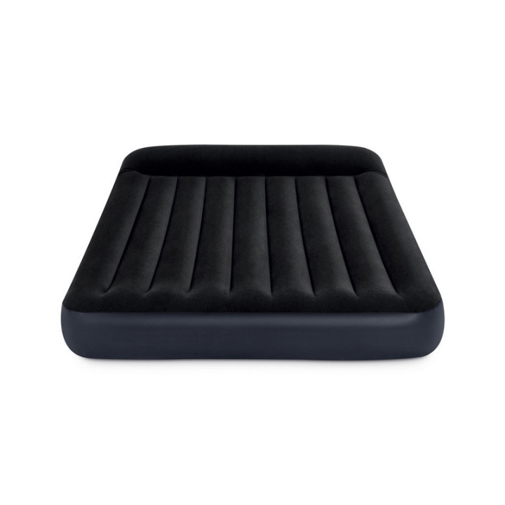 Intex 64150 Nafukovací postel Dura Beam Queen Standard series 152x203x25 cm se zvednutým podhlavníkem a el. pumpou