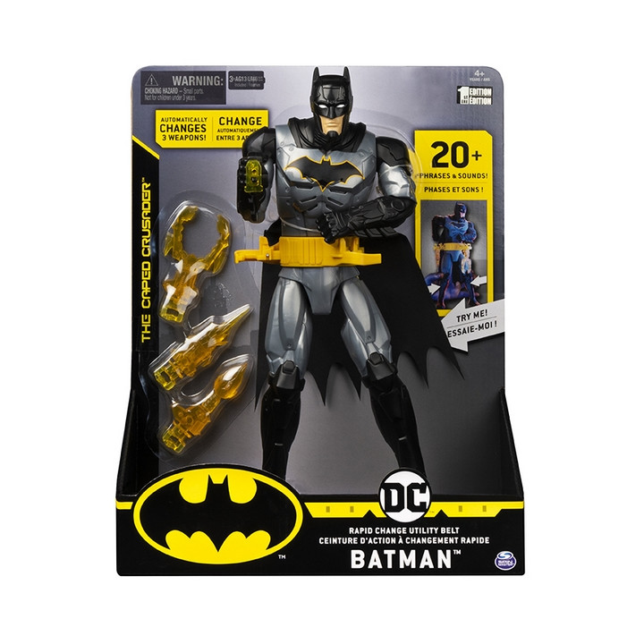 BATMAN S EFEKTY A AKČNÍM PÁSKEM 30cm