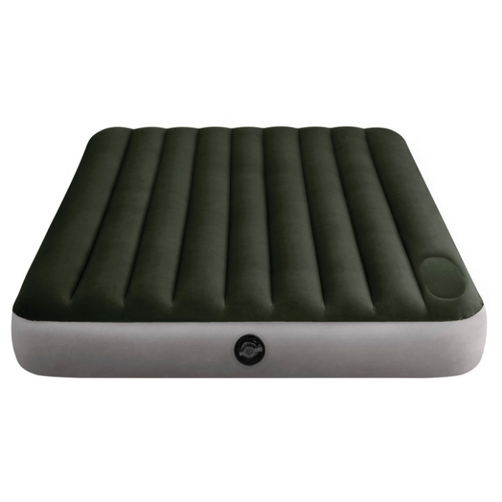 Intex 64763 Nafukovací postel Dura-Beam Queen Downy 152x203x25cm s nožní pumpou