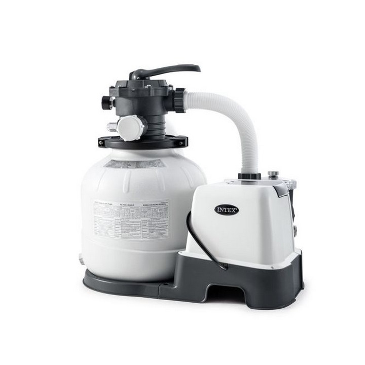 Intex 26676 Krystal clear pískový filtr s čerpadlem a solinátorem