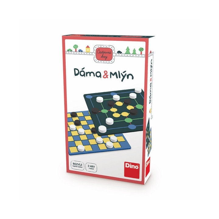 DÁMA A MLÝN Cestovní hra
