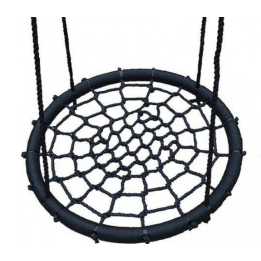 Houpací kruh 85 cm černý