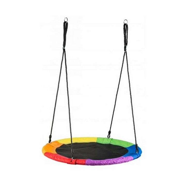 Houpací kruh 100 cm duhový