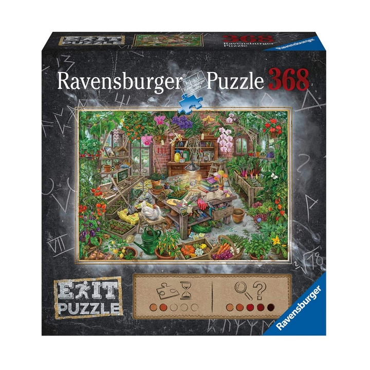 Ravensburger Exit Puzzle: Ve skleníku 368 dílků