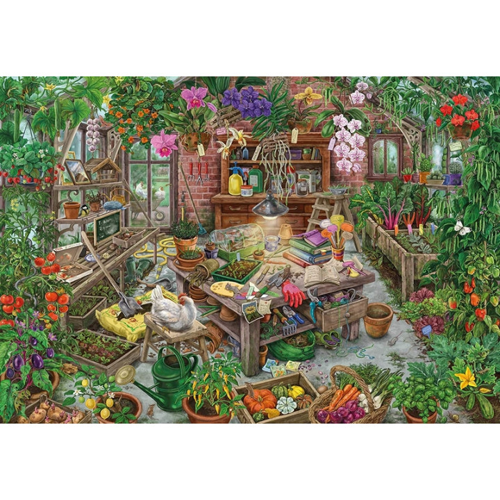 Ravensburger Exit Puzzle: Ve skleníku 368 dílků