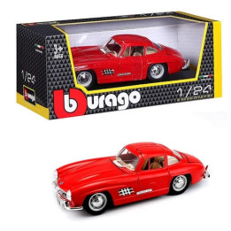 Bburago 1:24 Mercedes Benz 300SL Red