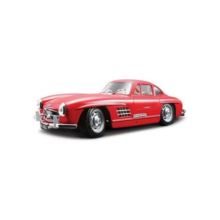 Bburago 1:24 Mercedes Benz 300SL Red