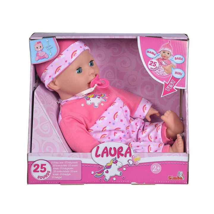 Simba Panenka Laura Tickle Baby 38 cm