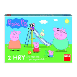 PEPPA PIG POJĎ SI HRÁT A SKLUZAVKY Dětská hra
