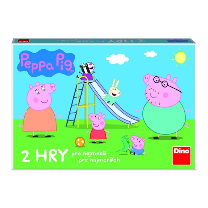 PEPPA PIG POJĎ SI HRÁT A SKLUZAVKY Dětská hra