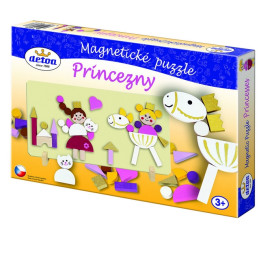 Detoa Magnetické puzzle Princezny