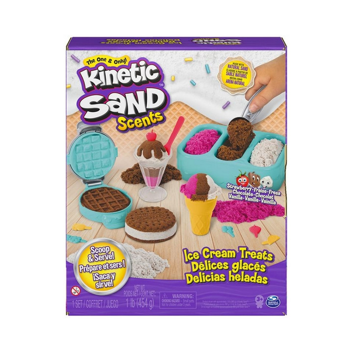Kinetic sand Voňavé kopečkové zmrzliny