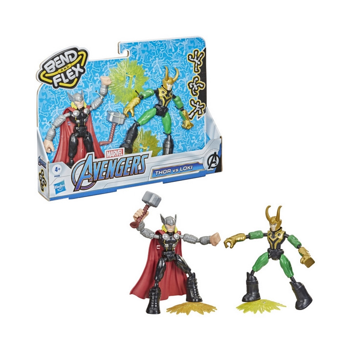 Avengers bend and flex - Thor vs Loki