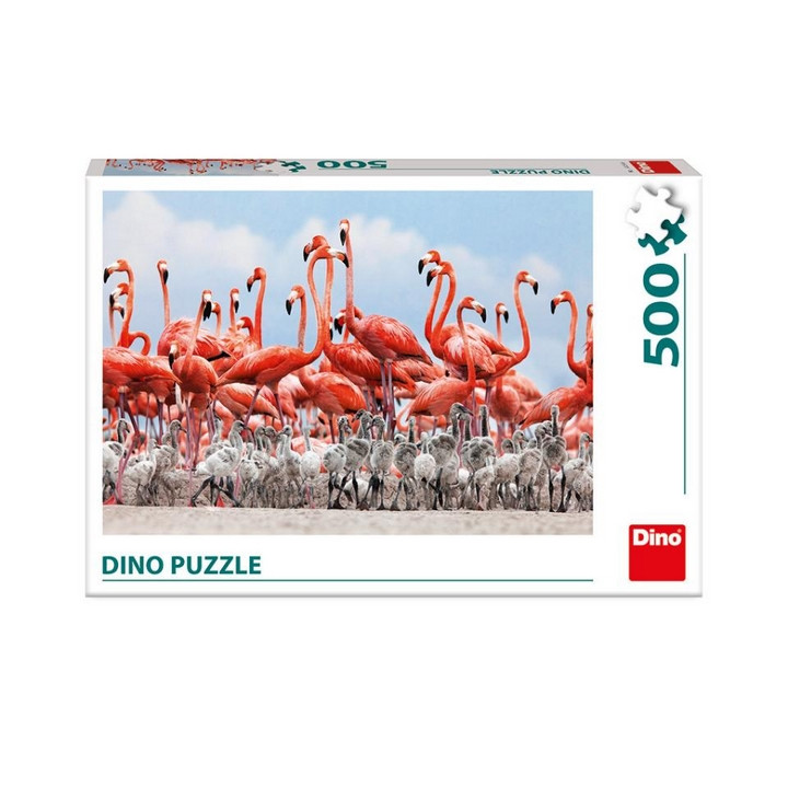 DINO puzzle 500 Plameňáci