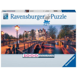 Ravensburger Puzzle 1000 dílků Amsterdam Panorama