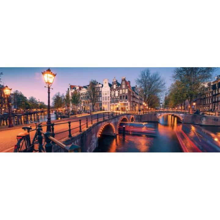 Ravensburger Puzzle 1000 dílků Amsterdam Panorama