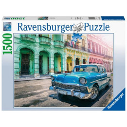 Ravensburger Auta na Kubě puzzle 1500 dílků
