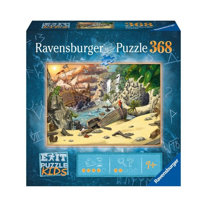 Ravensburger 368 dílků Exit KIDS Puzzle: Piráti