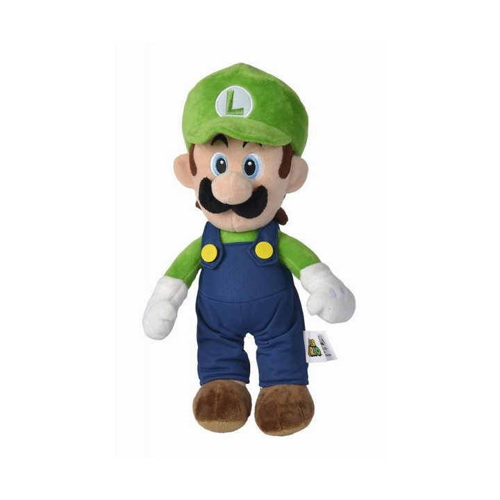 Plyšová figurka Super Mario Luigi, 30 cm