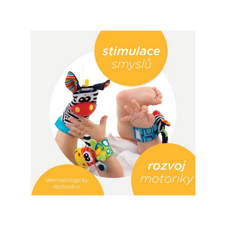 Playgro Chrastící ponožky a náramky
