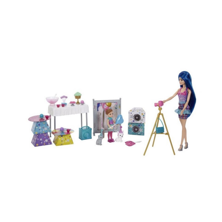 Barbie COLOR REVEAL VÁNOČNÍ HERNÍ SET