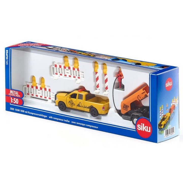 SIKU Super 3505 - RAM 1500 s kompresorem