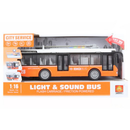 Trolejbus oranžový na baterie