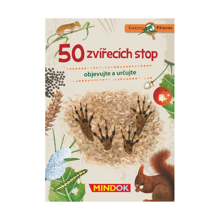 Mindok Expedice příroda: 50 zvířecích stop