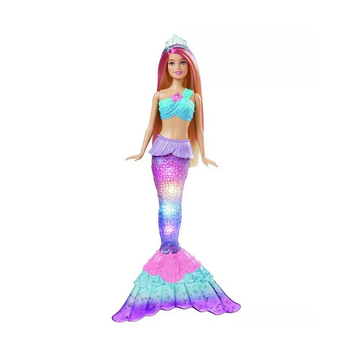 Barbie Dreamtopia blikající mořská panna blondýnka