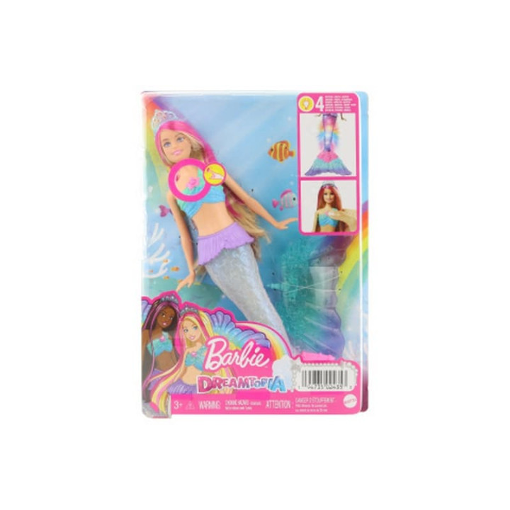 Barbie Dreamtopia blikající mořská panna blondýnka