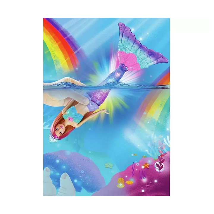 Barbie Dreamtopia blikající mořská panna blondýnka