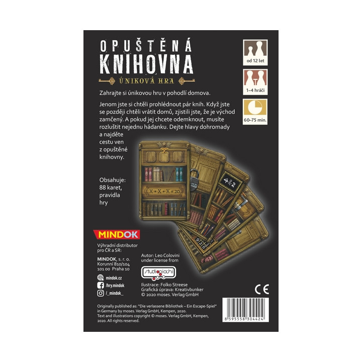 Mindok Opuštěná knihovna