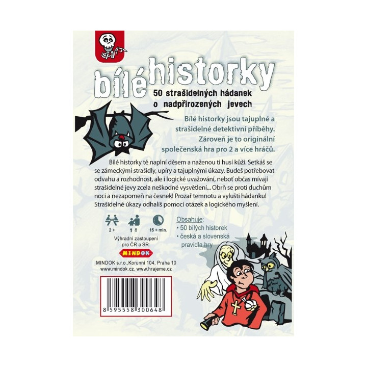 Mindok Černé historky: Bílé historky
